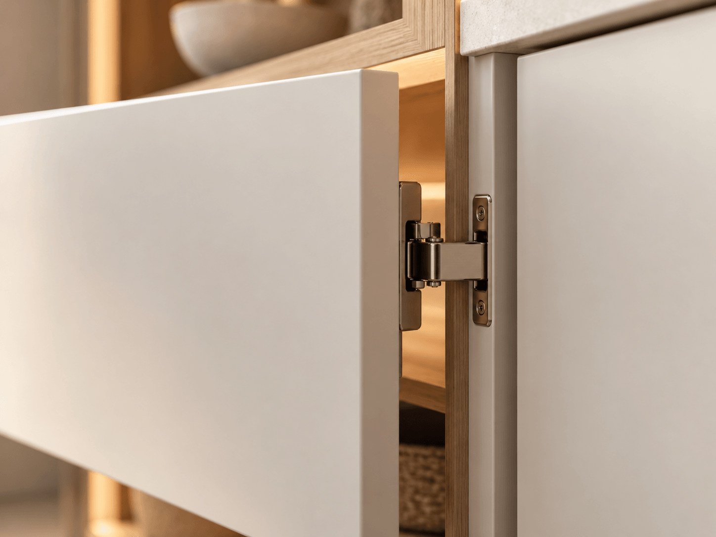 Soft-close on every drawer and door