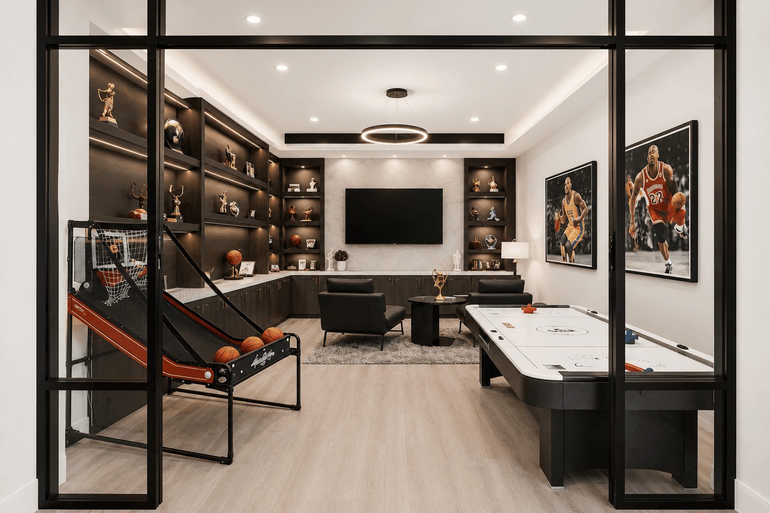 Custom built-in by Beyond Closets — entertainment center 1