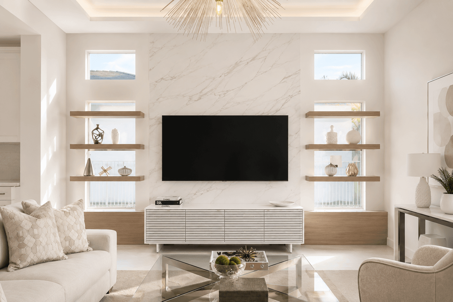 Custom built-in by Beyond Closets — media center 3