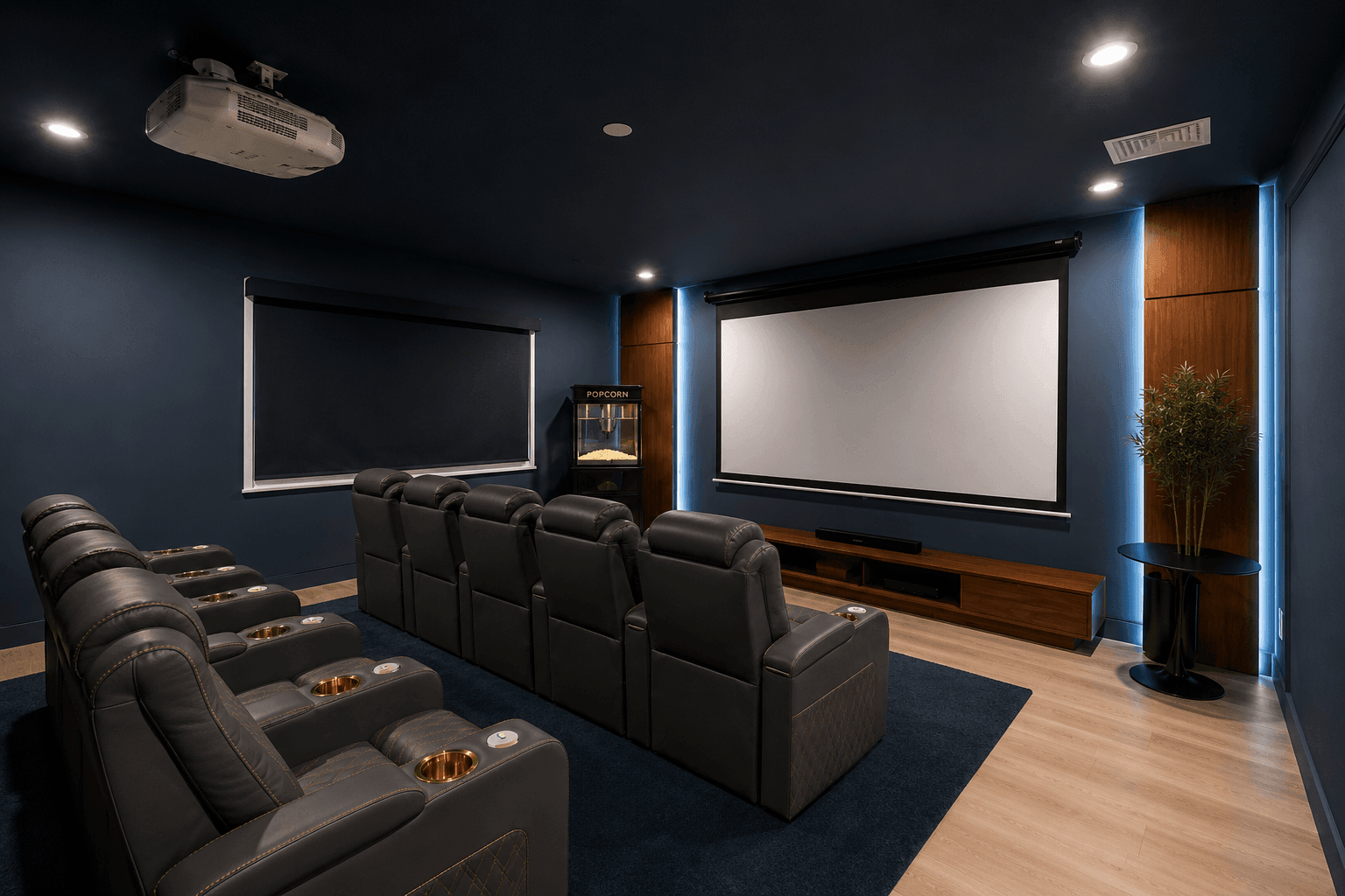 Custom built-in by Beyond Closets — entertainment media room 5