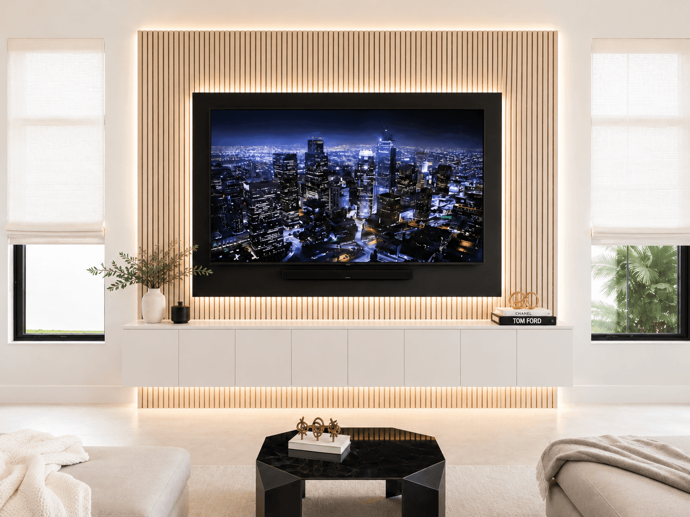 Wall Units, Media Centers & Entertainment by Beyond Closets